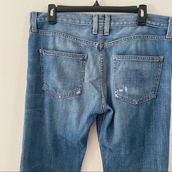 Current/Elliott The Boyfriend Distressed Jeans Sz 28 - Picture 7 of 9